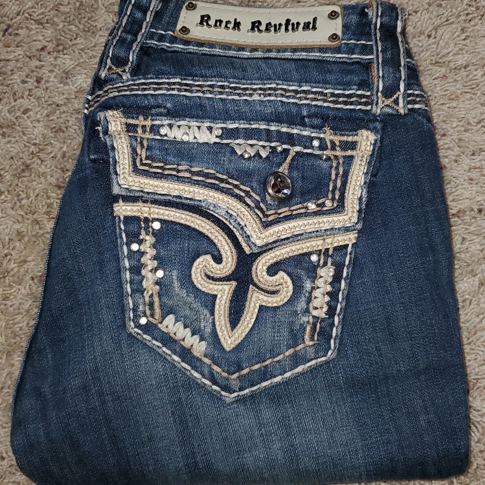 Miss Me and Rock Revival Jeans